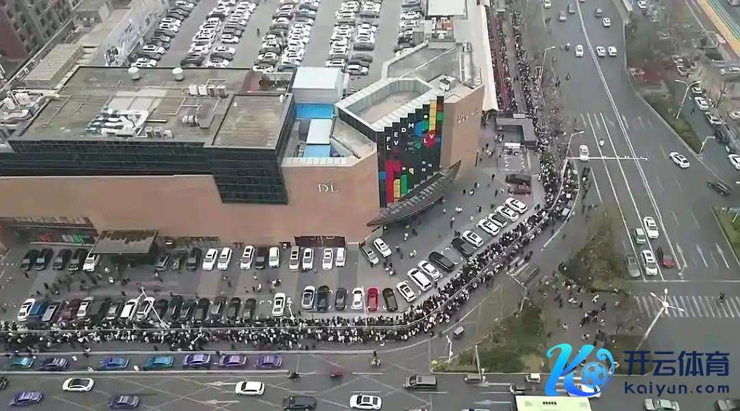 俯视新乡大胖超市门口列队情况网友 阿狸ALili视频截图